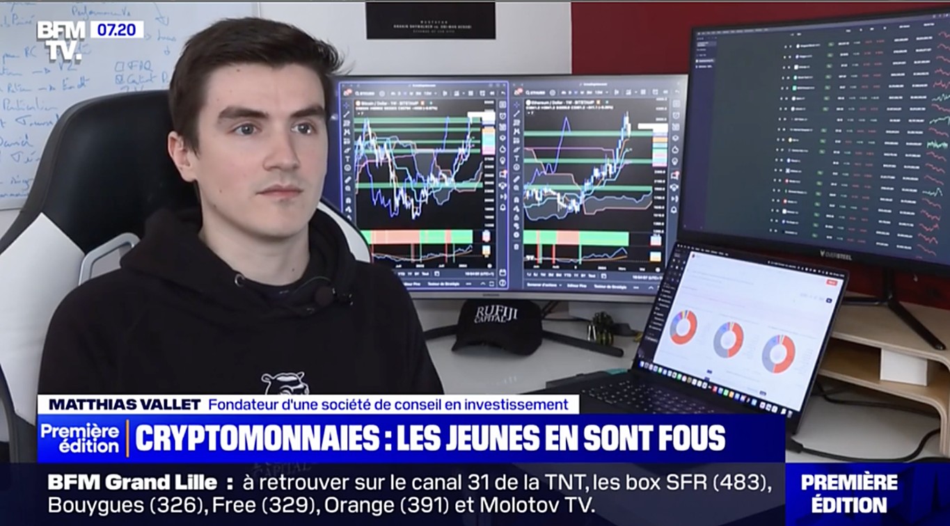 Matthias Vallet sur BFMTV
